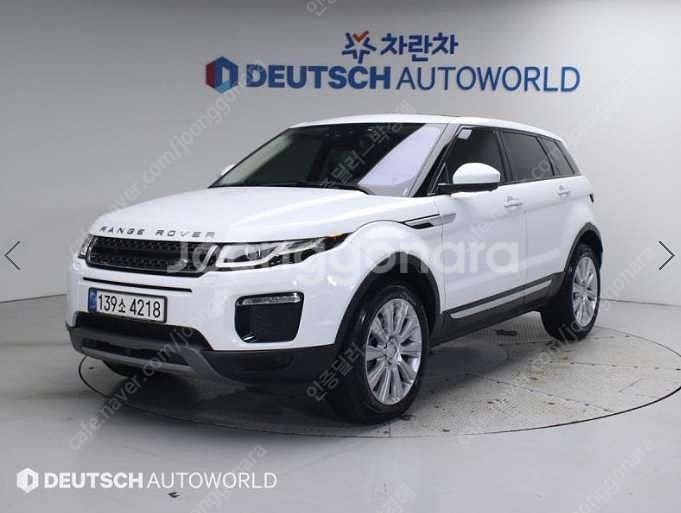 중고차 랜드로버 레인지로버 이보크 2.0 TD4 HSE...--0