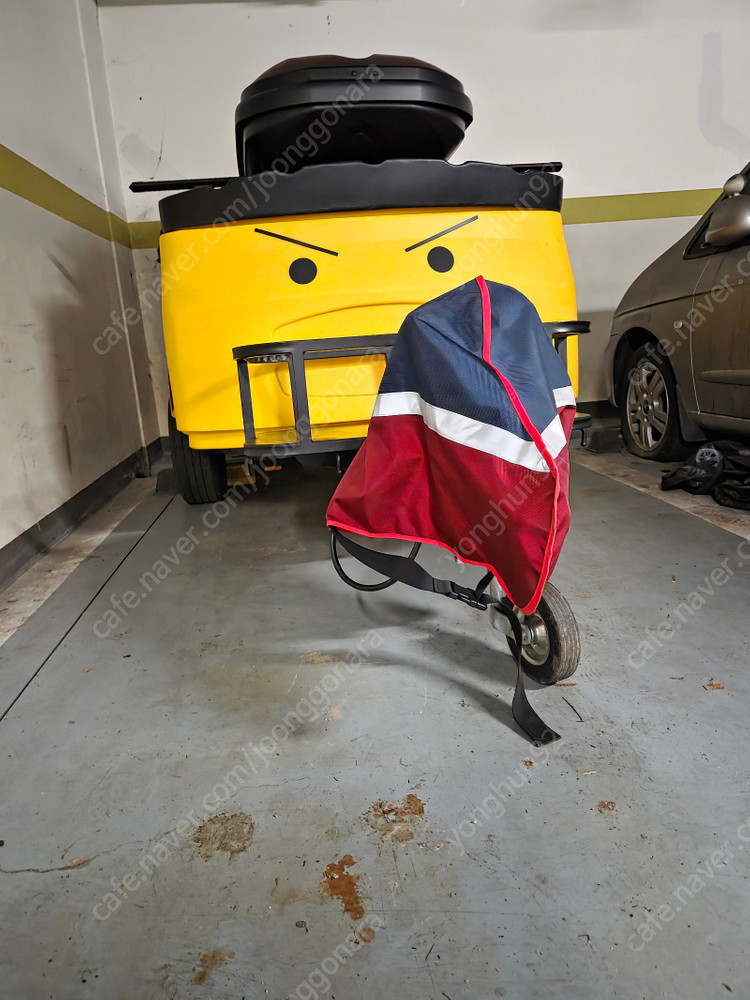 인벤 트레일러 팝니다. (21년 10월, 관성브레이크, 루프바, 루프박스, 전면 보조프레임)250>230 이미지