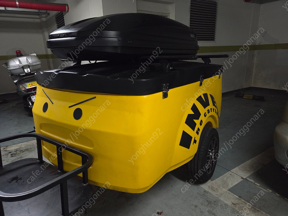 인벤 트레일러 팝니다. (21년 10월, 관성브레이크, 루프바, 루프박스, 전면 보조프레임)250>230 이미지