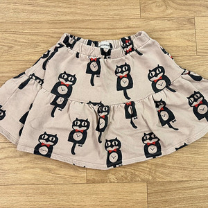 보보쇼즈 고양이 클락 스커트 6-7y