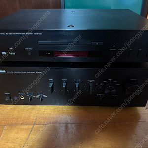야마하 yamaha CD-S700 cd플레이어, A-S700 앰프 일괄 팝니다.리모컨 없음