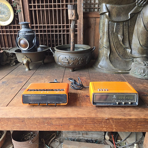 금성과 삼성 시계라디오 이미지