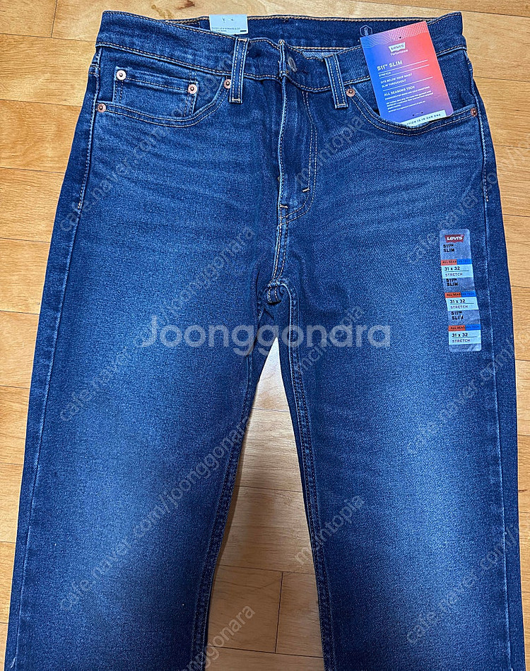 리바이스 511 슬림 청바지 31x32 사이즈 levis 511 slim jeans--2