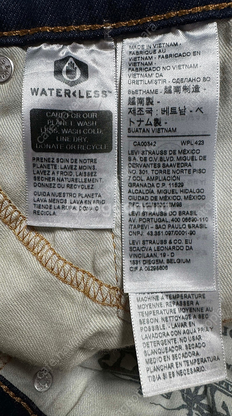 리바이스 511 슬림 청바지 31x32 사이즈 levis 511 slim jeans--4