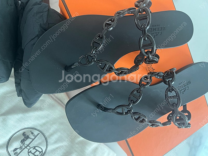 매장정품 영수증O 에르메스 아일랜드 풀박스 1회착용 거...--3