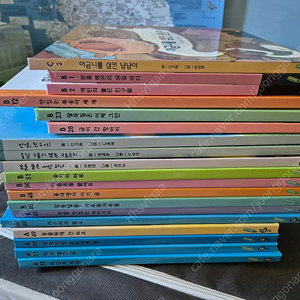 유아동 그림책 도서 구몬학습 이야기 동화책 A단계 5권+B단계 13권+C단계 1권 총 19권 일괄 세트로 팝니다.