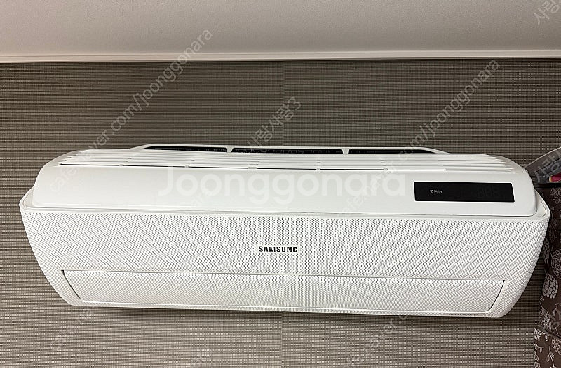 삼성 에어컨 무풍갤러리 투인원(백화점 구매)--2