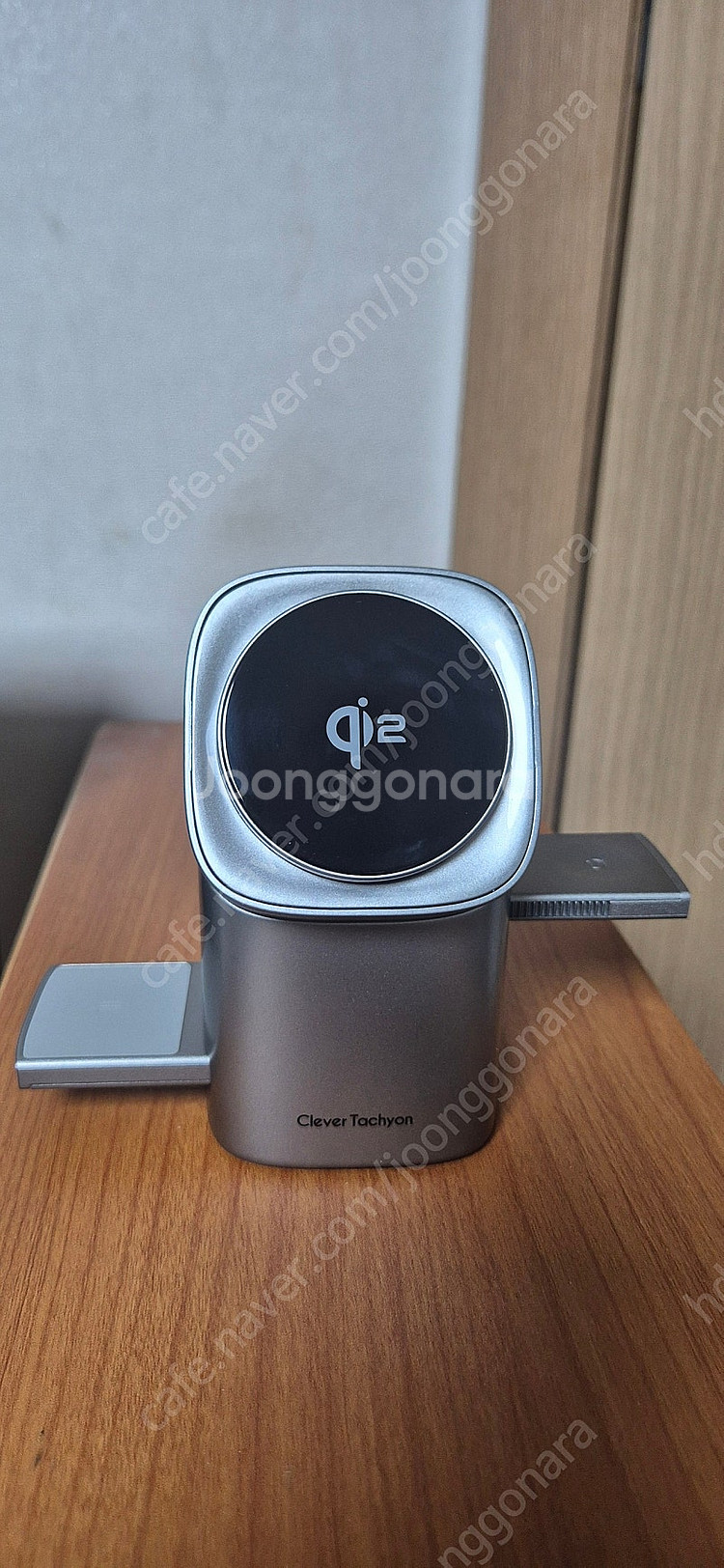 클레버 qi2 인증 3in1 15w 맥세이프 고속 무선...--5