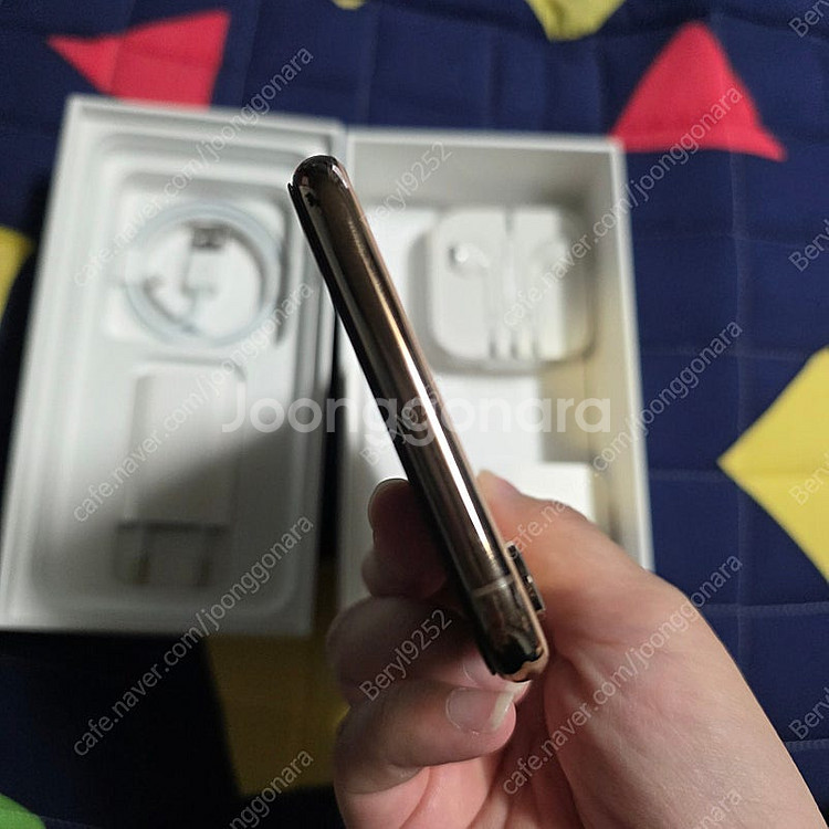 아이폰 XS MAX 512GB 골드 배터리 87--7