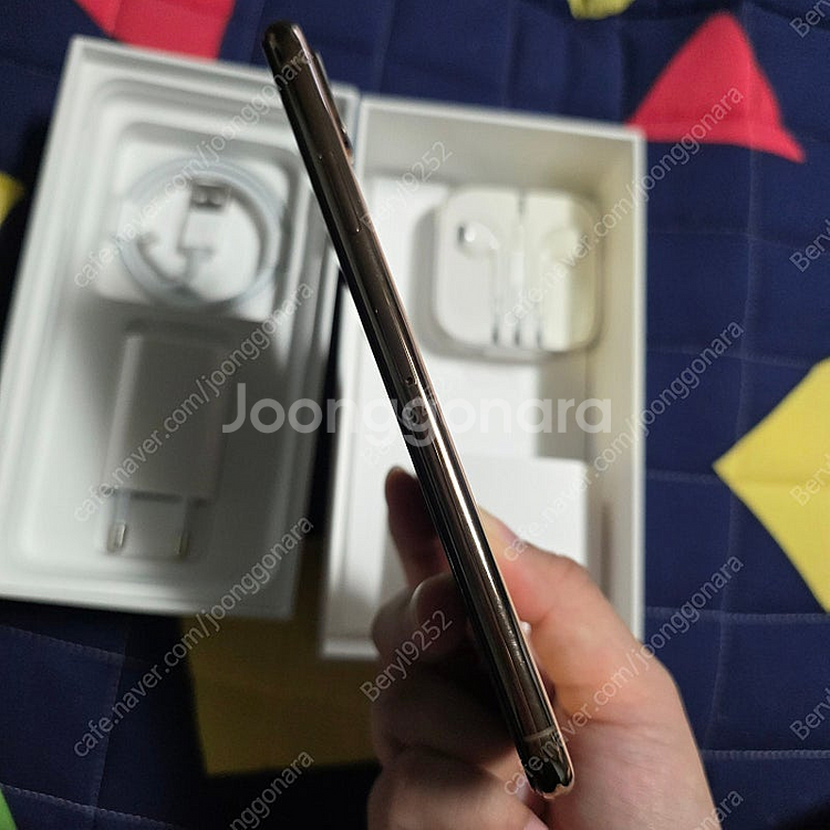 아이폰 XS MAX 512GB 골드 배터리 87--8