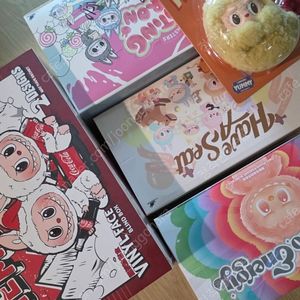 미개봉) 라부부, 코카콜라, 하이라이트,봄에 피는 라부부