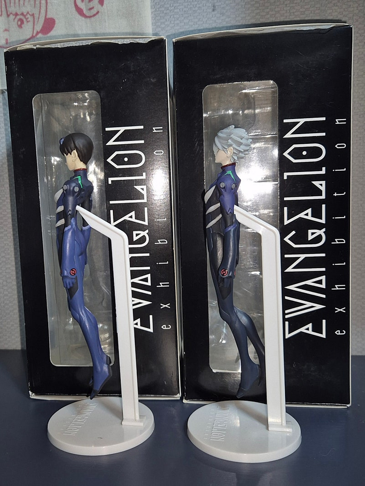 에반게리온 전시회 신지 카오루 피규어 한정판 아스카 이미지