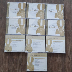 CD VARIOUS - THE GREAT VIOLIN CONCERTOS (내 마음의 바이올린) 1-10장