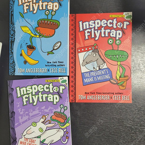 Inspector Flytrap 시리즈 1, 2, 3권 세트입니다 정품이며 새책수준입니다