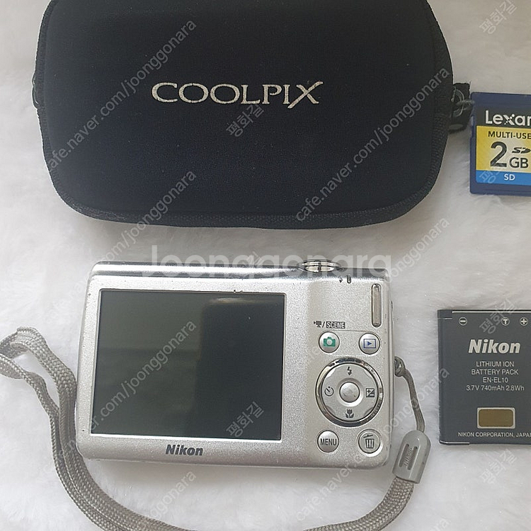 니콘 쿨픽스 실버 X220 디카--2
