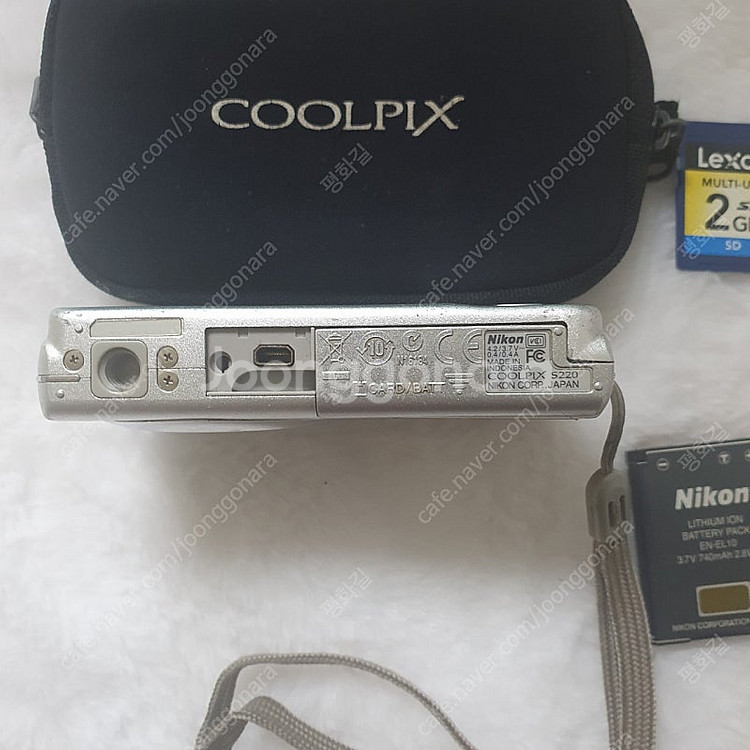 니콘 쿨픽스 실버 X220 디카--3