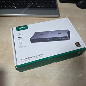 유그린 8K HDMI KVM 스위치 택포