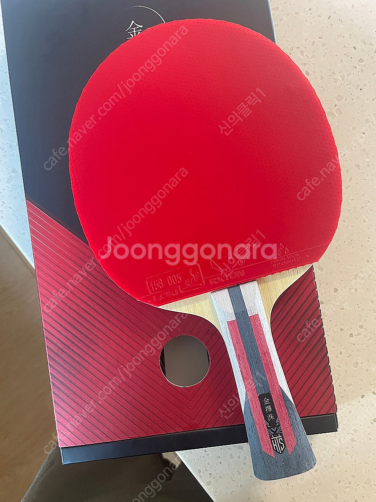 티모볼ZLC , 김택수프로 탁구라켓--5