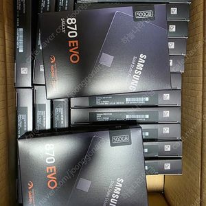 삼성 870 evo 500G 새상품 2개