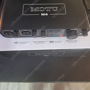 MOTU M4 오인페 팝니다.