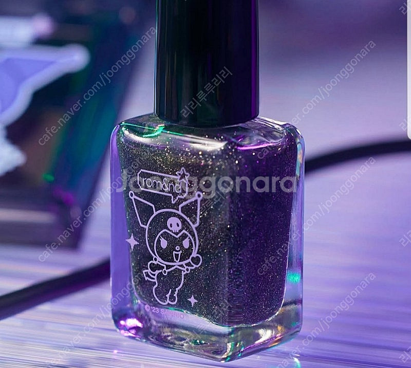 롬앤 산리오 마이멜로디 쿠로미 무드 페블 네일--8