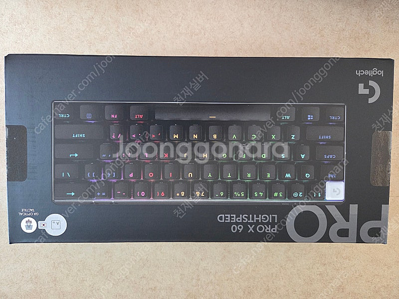 미개봉 로지텍 G PRO x60 라이트스피드 게이밍 블...--0