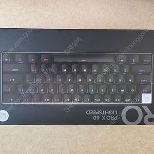 미개봉 로지텍 G PRO x60 라이트스피드 게이밍 블르투스 키보드 착불