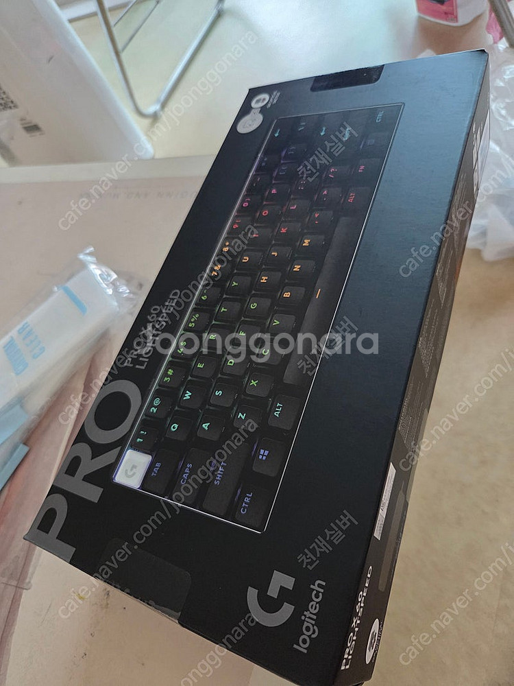미개봉 로지텍 G PRO x60 라이트스피드 게이밍 블...--1