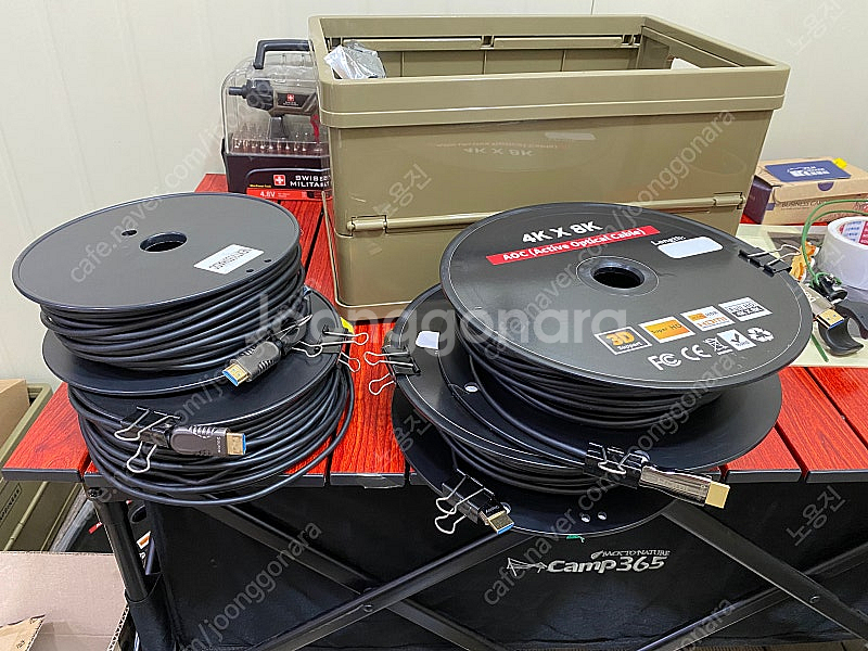 하이브리드 HDMI 케이블 100, 70, 50 미터 ...--2