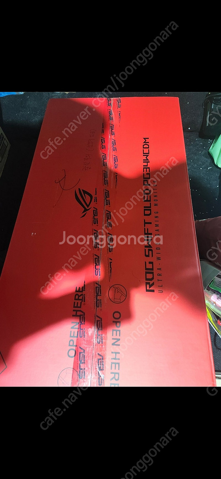 아수스 PG34WCDM 모니터팝니다--0