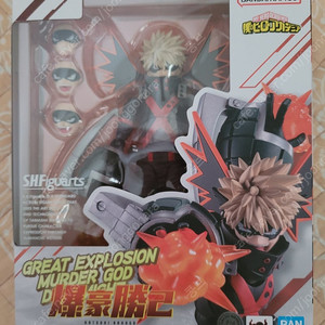 반다이 shf 피규아츠 나의 히어로 아카데미아 바쿠고 피규어