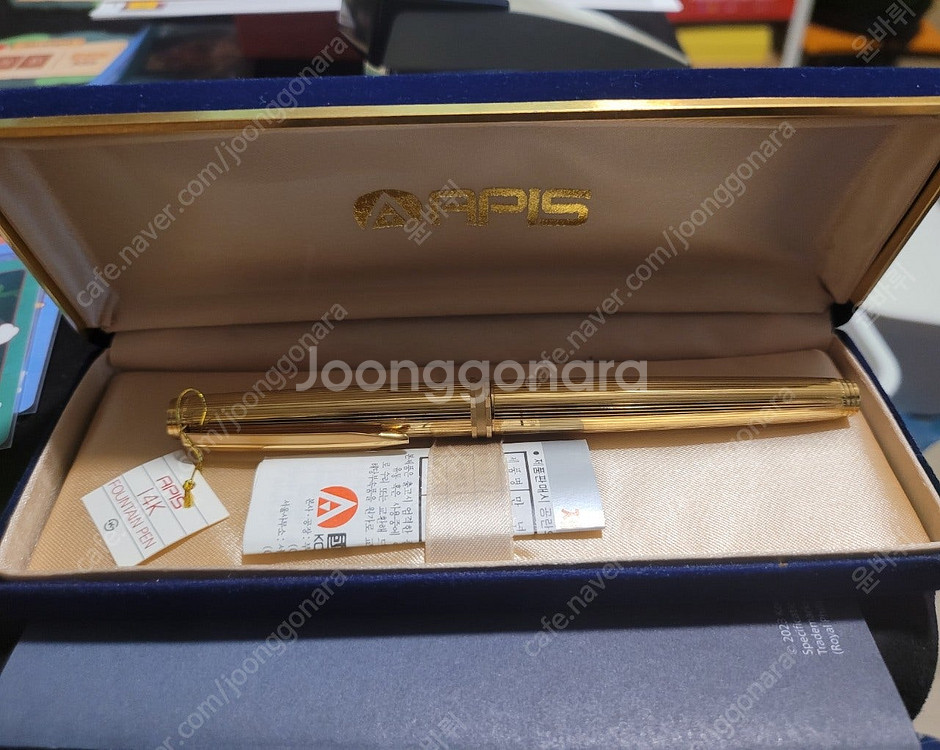 F14KB(14K Gold) Apis 아피스 만년필 희귀품--1