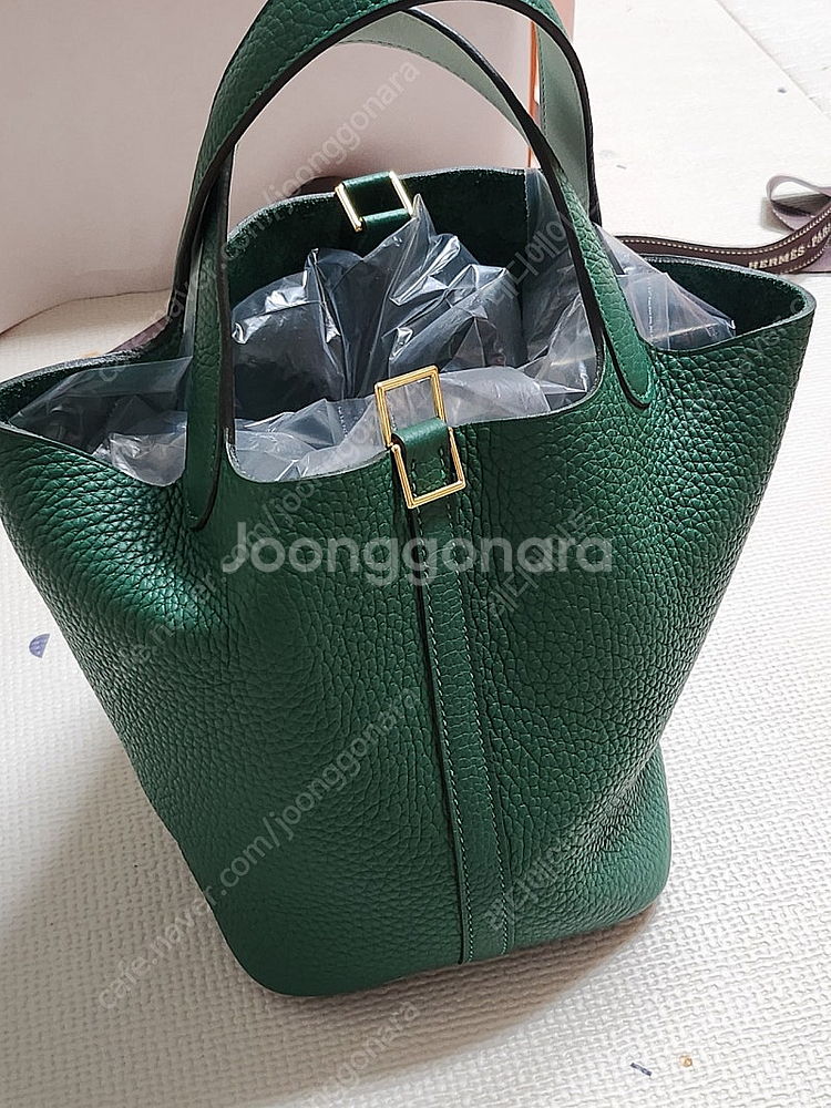 에르메스 피코탄 18 베르트모옌 베르트 모아양 페퍼민트...--5