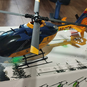 rc 헬기 f06 ec135 싸게 처분.(드론)