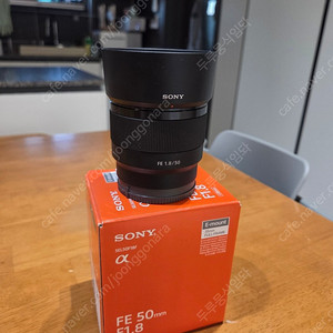 소니 Sony FE 50mm F1.8 풀박스 신품급 20만원 대전 직거래 판매합니다.