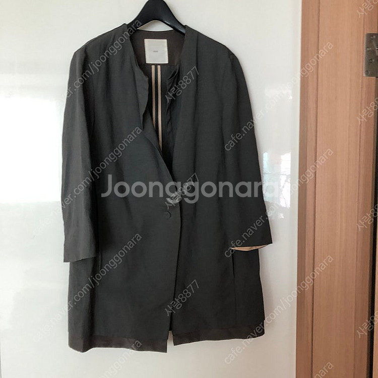 구호 린넨 인견 실크 자켓 점퍼 하객룩 출근룩 올드머니...--0