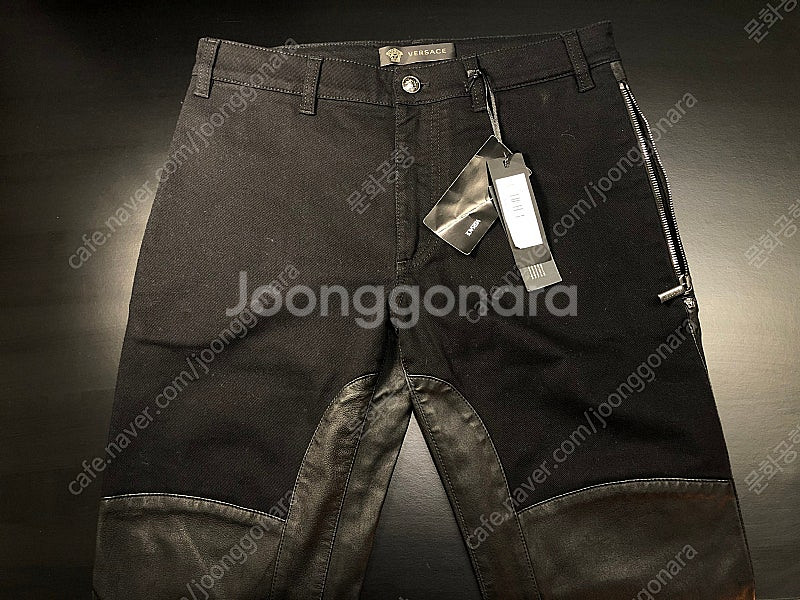 베르사체 레더팬츠 / 할리데이비슨 바이커데님 바이커팬츠...--0
