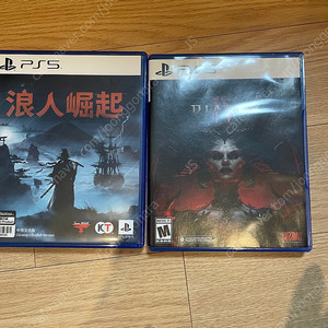 PS5 로닌,철권,라쳇,디아블로,페르소나3 팝니다