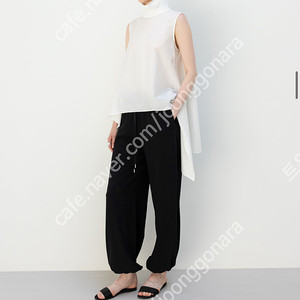 R2W Rocky light wide jogger PT, 레디투웨어 로키 라이트 와이드 조거 팬츠 블랙 S
