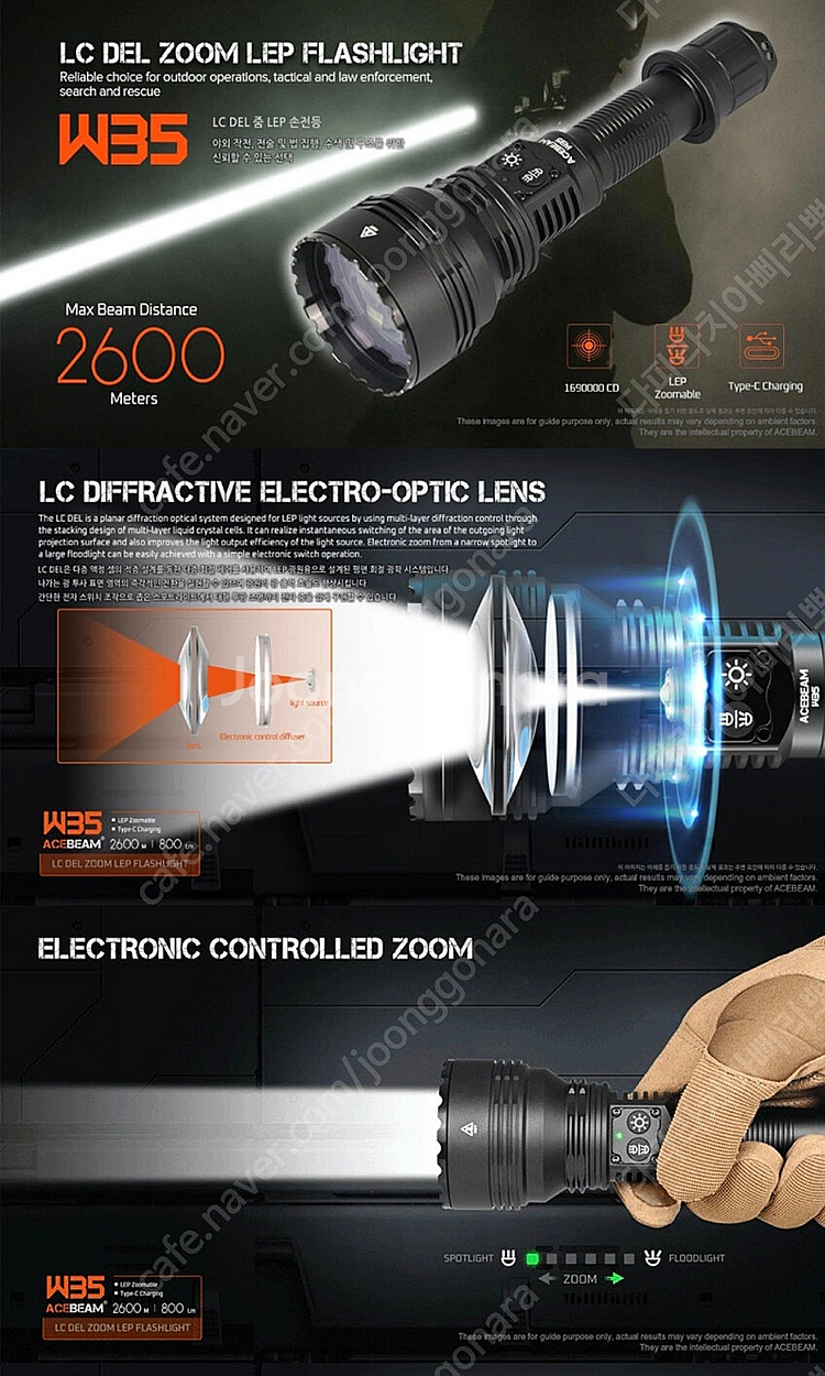 ACEBEAM W35 LC DEL Zoom LEP Fl...--3