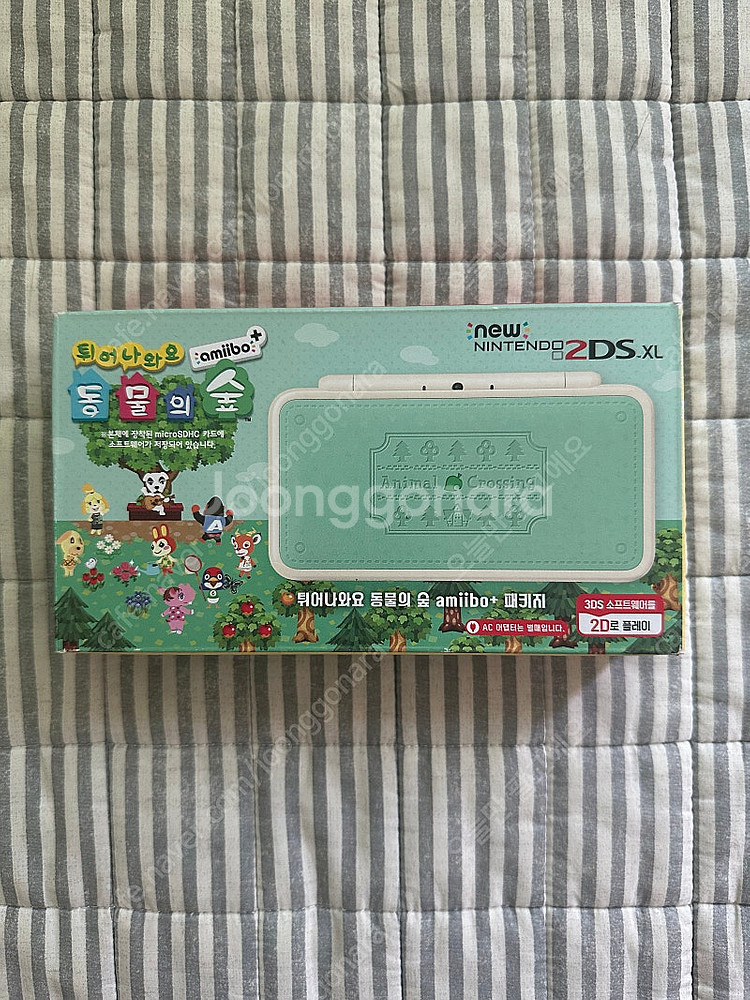 닌텐도 2ds xl 튀어나와요 동물의 숲 에디션--0