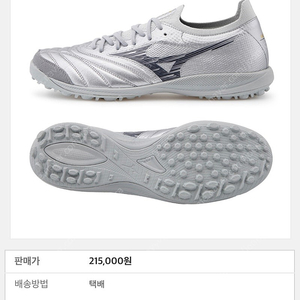 미즈노 모렐리아 네오 살라 베타 JPN TF 실버팩 260