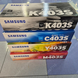 삼성전자 정품 CLT-K403S, CLT-C403S, CLT-M403S, CLT-Y403S 4색 세트