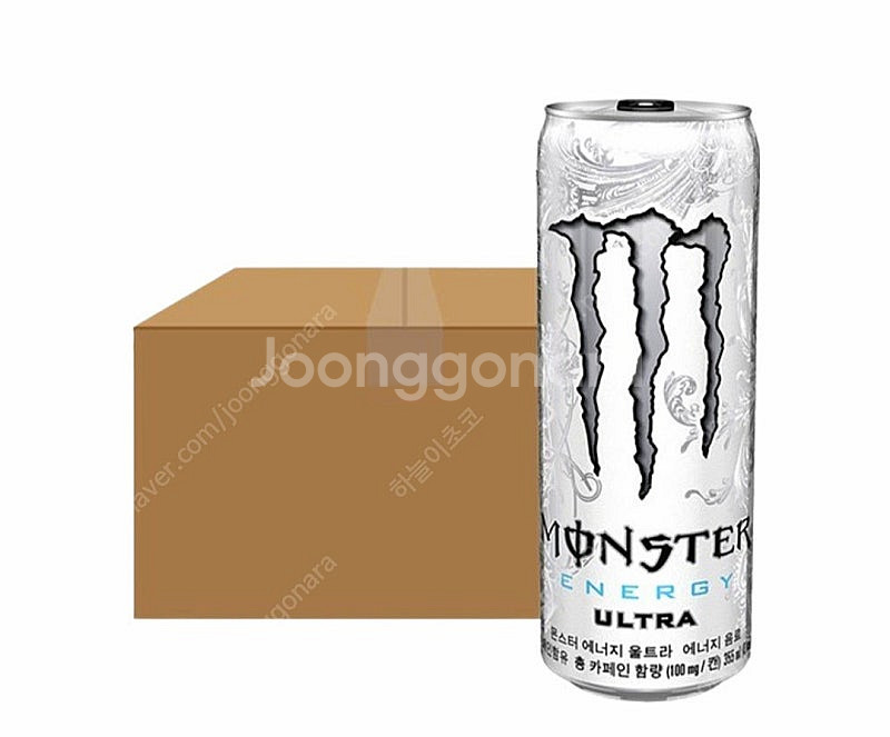 몬스터 에너지 울트라 화이트 355ml 24캔--0