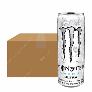 몬스터 에너지 울트라 화이트 355ml 24캔