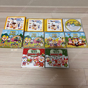 유아동요 및 뽀로로 유아동요 등 CD 세트