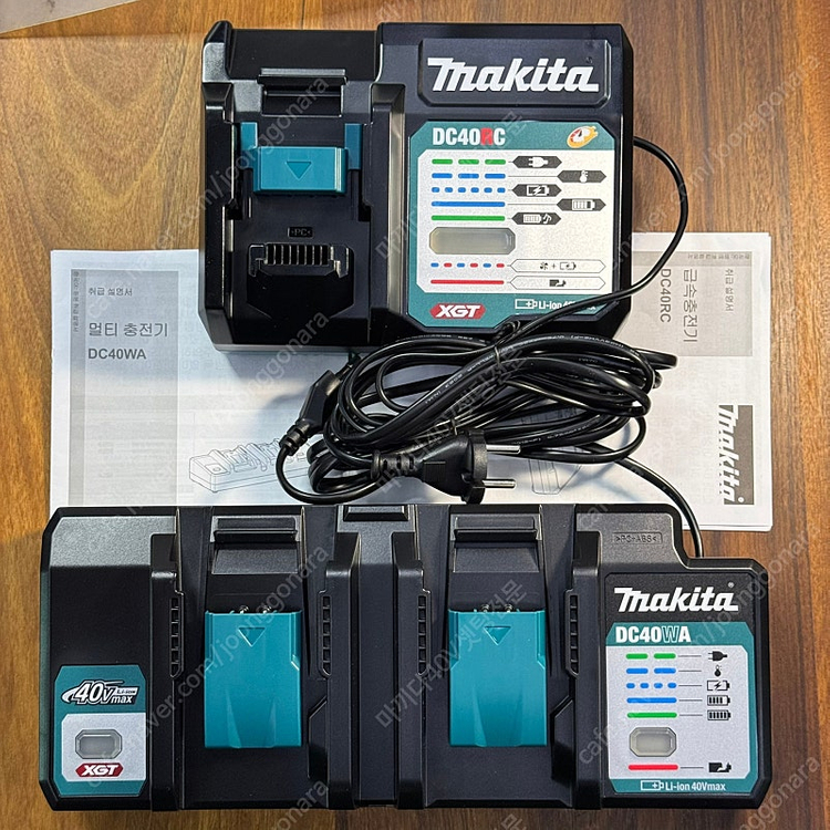 마끼다 정품 40Vmax 충전전동공구 새제품 - 임팩/드릴/그라인더/원형톱/컷소/함마 이미지