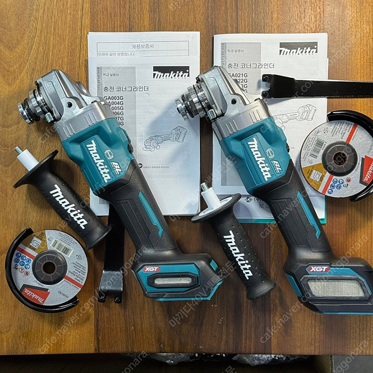 마끼다 정품 40Vmax 충전전동공구 새제품 - 임팩/드릴/그라인더/원형톱/컷소/함마 이미지