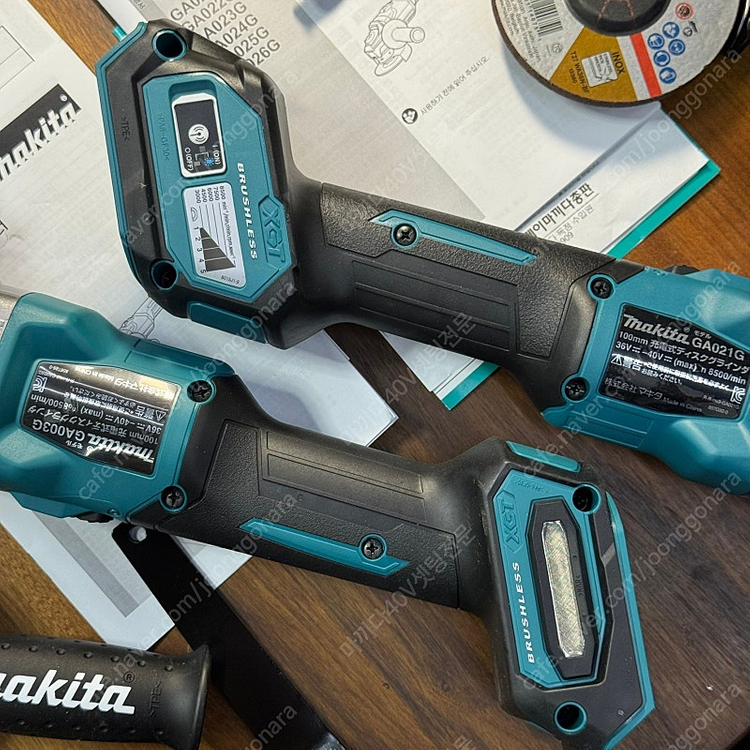 마끼다 정품 40Vmax 충전전동공구 새제품 - 임팩/드릴/그라인더/원형톱/컷소/함마 이미지