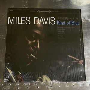 마일즈 데이비스 Miles Davis Kind of Blue LP